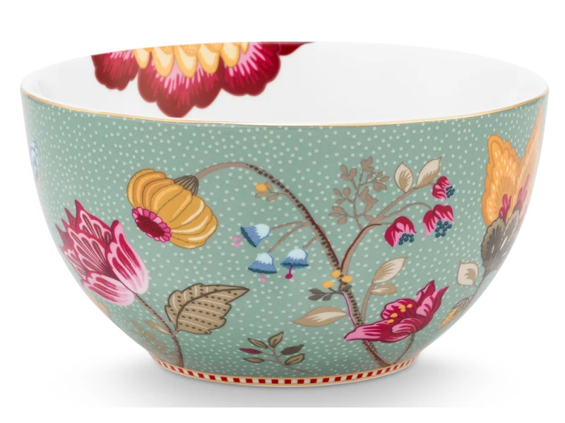 PIP STUDIO Blooming Tales Fantasy Blue Frühstücksset Set3