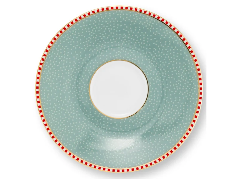 PIP STUDIO Blooming Tales Blue Espressotasse mit Untertasse 0,12l Set2