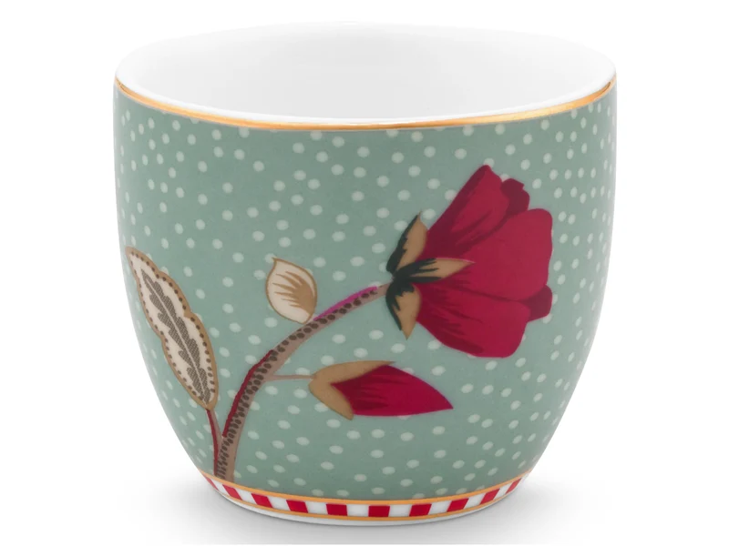 PIP STUDIO Blooming Tales Fantasy Blue Eierbecher Set4