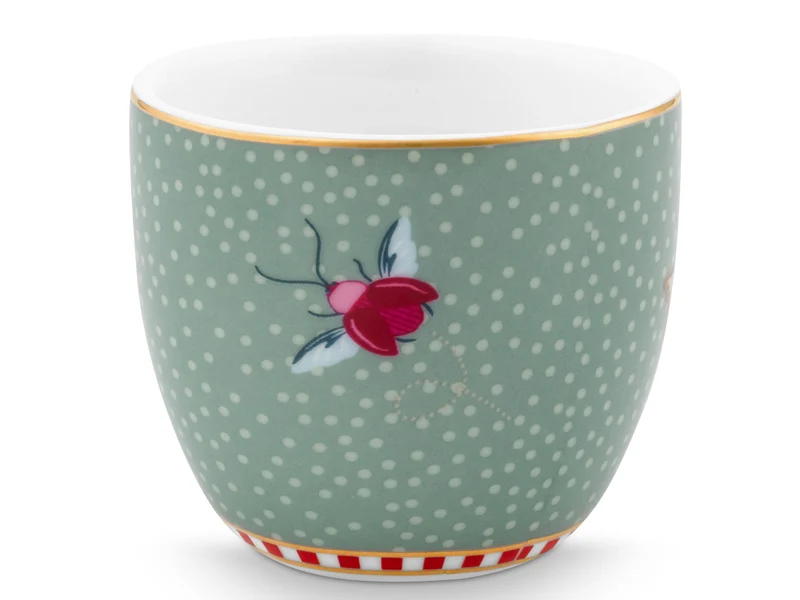 PIP STUDIO Blooming Tales Fantasy Blue Eierbecher Set4