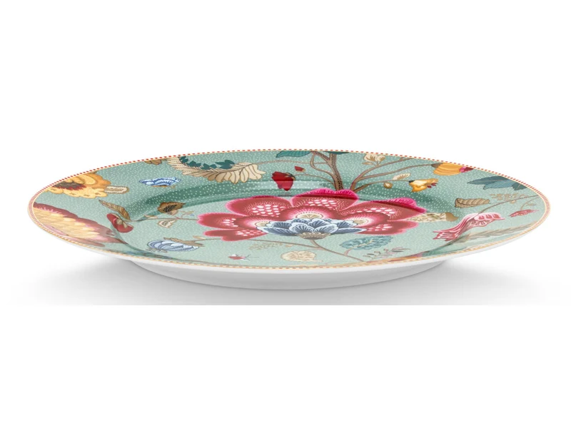 PIP STUDIO Blooming Tales Fantasy Blue Platzteller 32cm