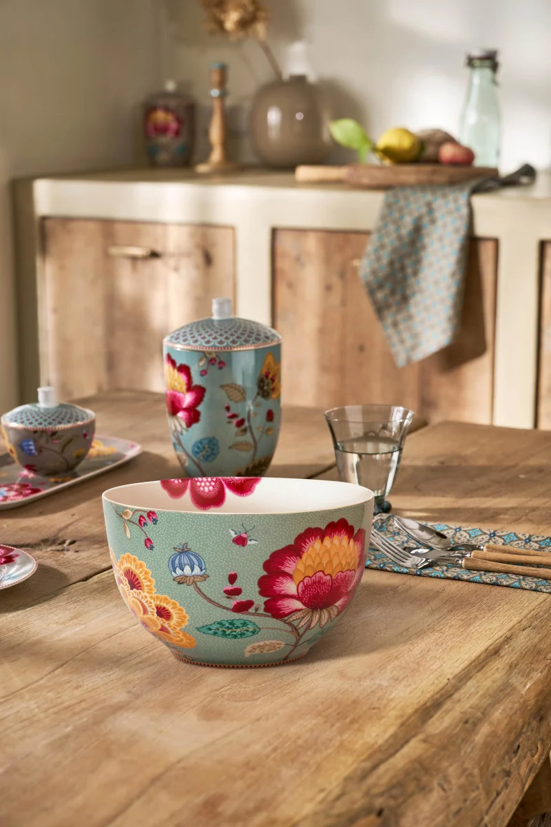 PIP STUDIO Blooming Tales Fantasy Blue Bowl 23cm