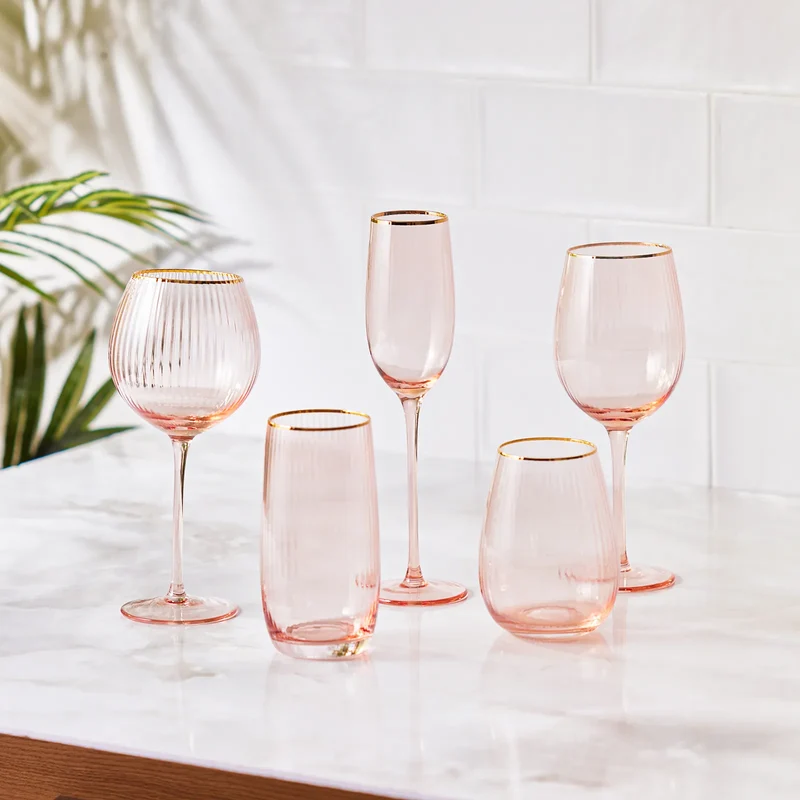 Karaca Gemma Kelchglas Somon 480 ml