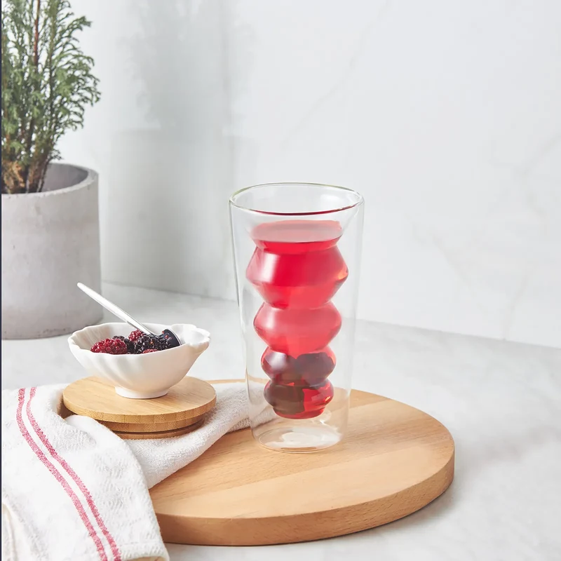 Karaca Pia Doppelwandiges Capuccino Glas 330 ml