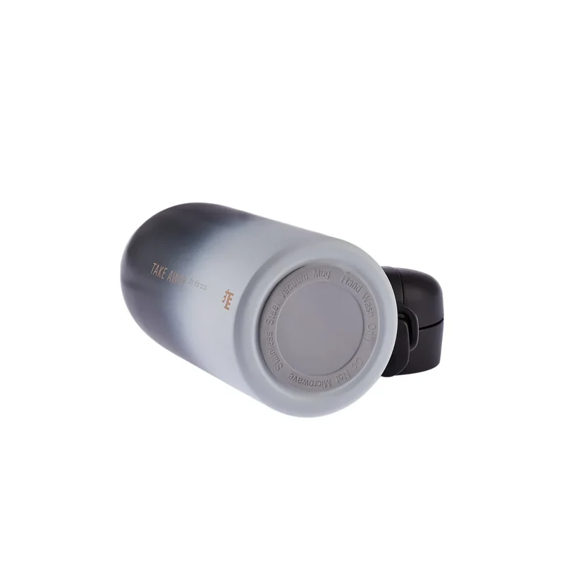 Karaca Skyfall Stahl Auslaufsichere Thermoskanne 350 ml Schwarz