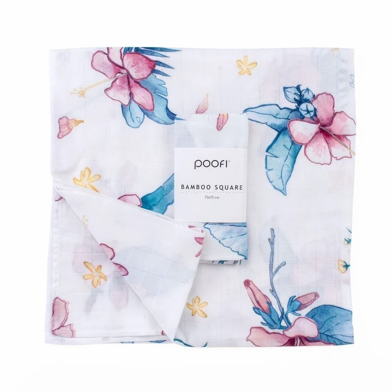 Spucktuch "Bamboo square Tropical"