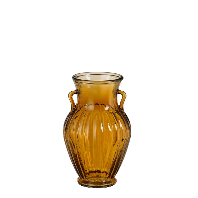 Zeus Vase Glas orange - h20xd12cm