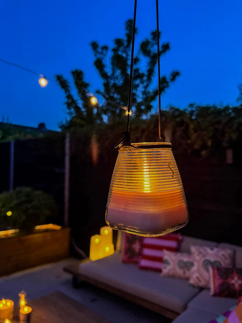 Spaas Duftkerze im Glas Outdoor Ginger Love D9 H10 cm