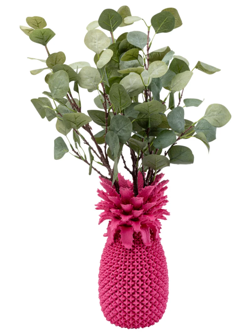 KARE Design Vase Pineapple Rosa 30cm