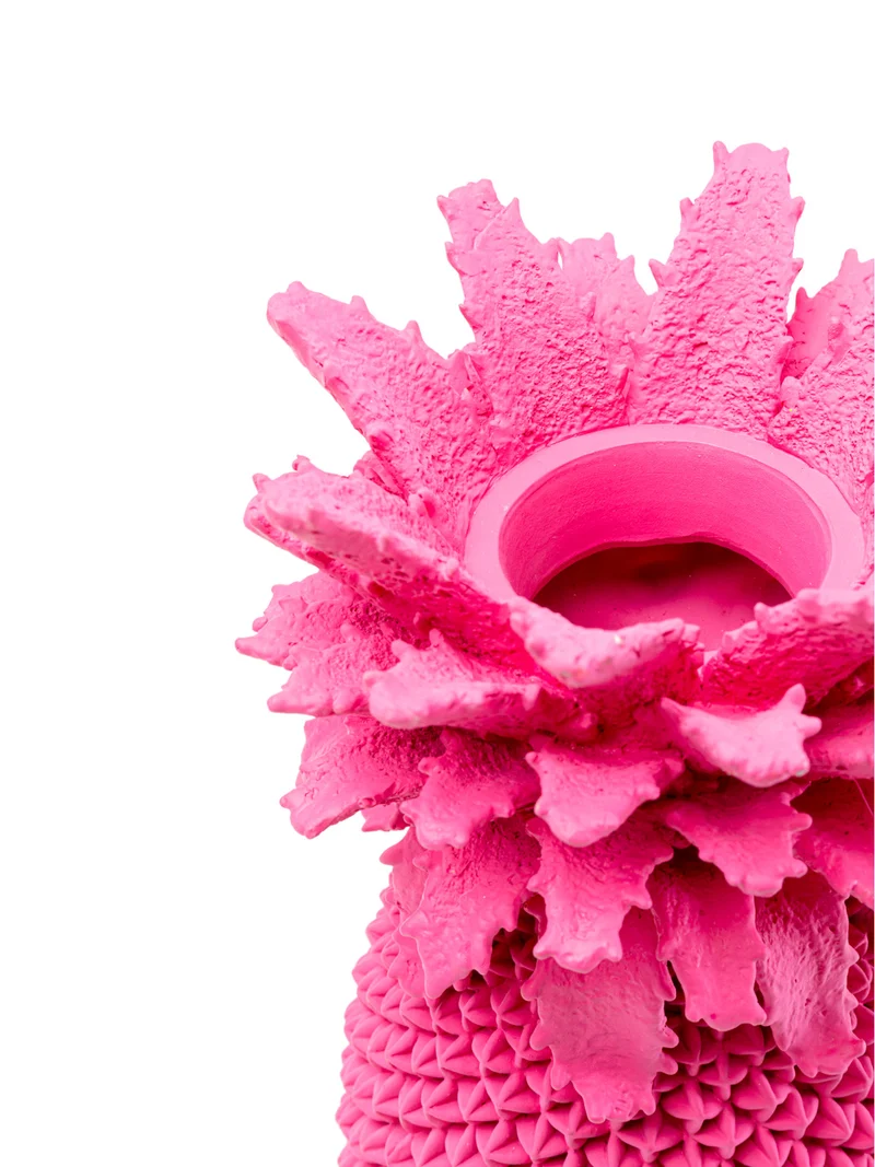 KARE Design Vase Pineapple Rosa 30cm
