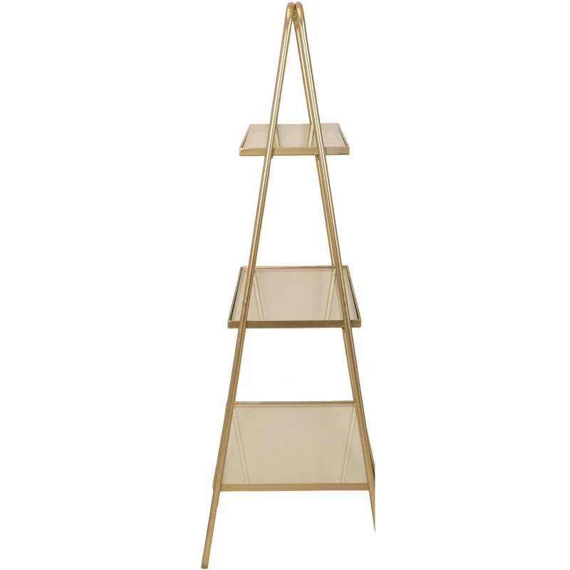 Schrank Metall Gold 110x37x57cm