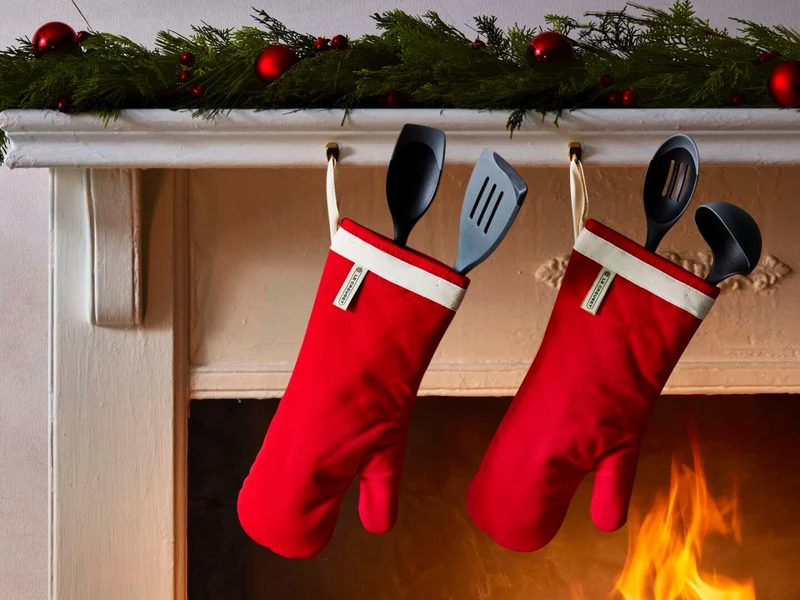 Le Creuset Ofenhandschuh kirschrot