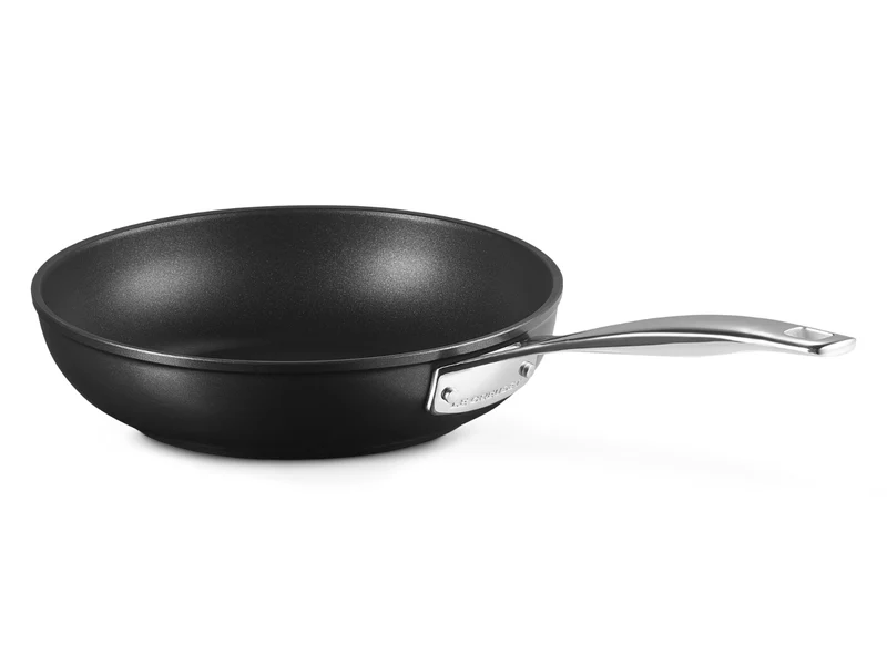 Le Creuset Aluminium-Antihaft Bratpfanne rund hoch 26cm