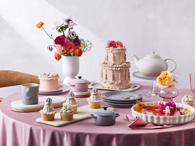Le Creuset Becher mit Henkel perlgrau 0,1l