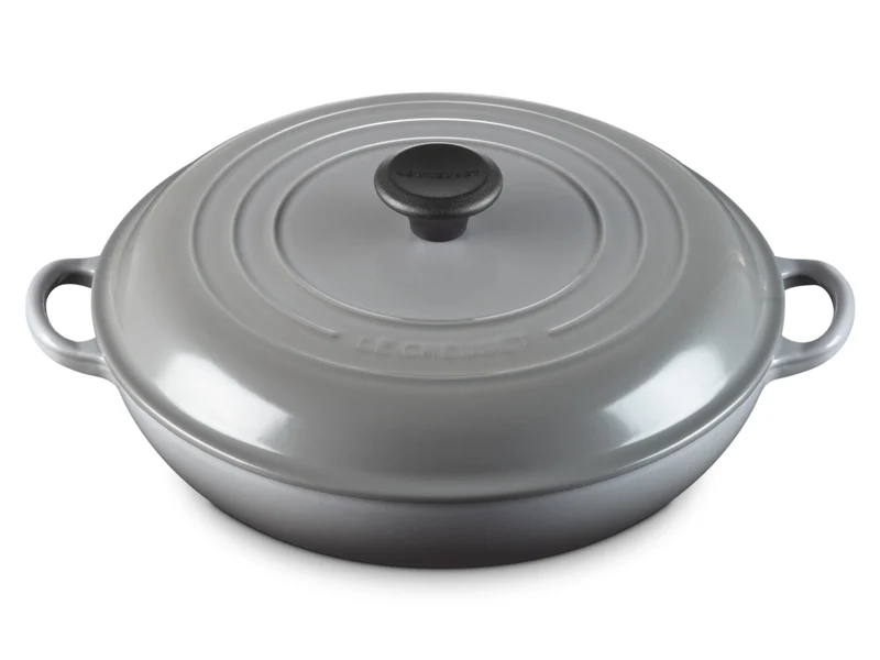 Le Creuset Gourmet-Profitopf Tradition rund perlgrau 30cm