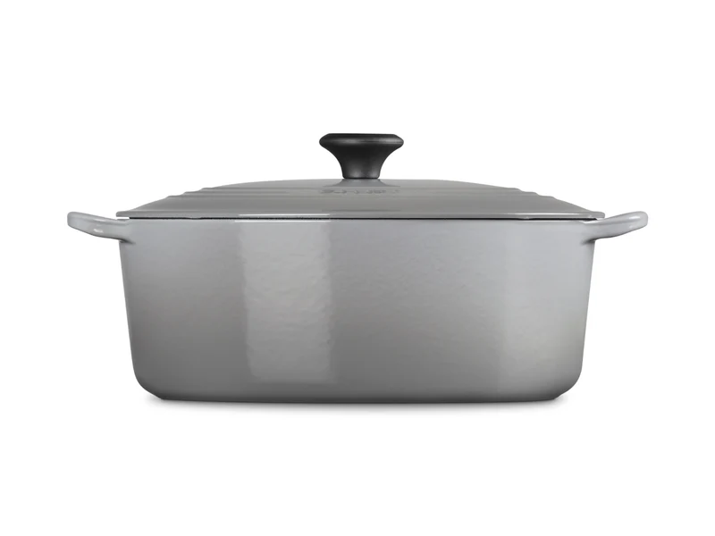 Le Creuset Bräter Tradition oval perlgrau 31cm
