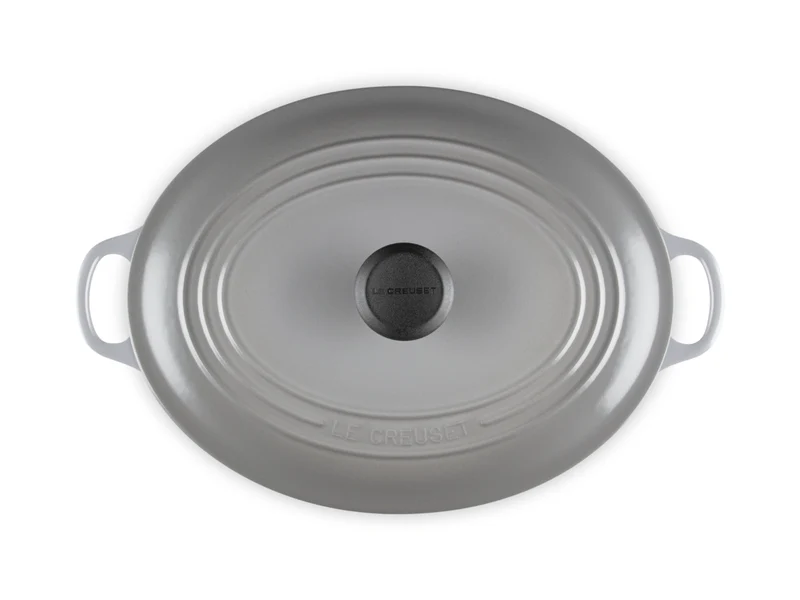 Le Creuset Bräter Tradition oval perlgrau 31cm