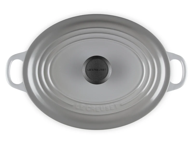 Le Creuset Bräter Tradition oval perlgrau 29cm