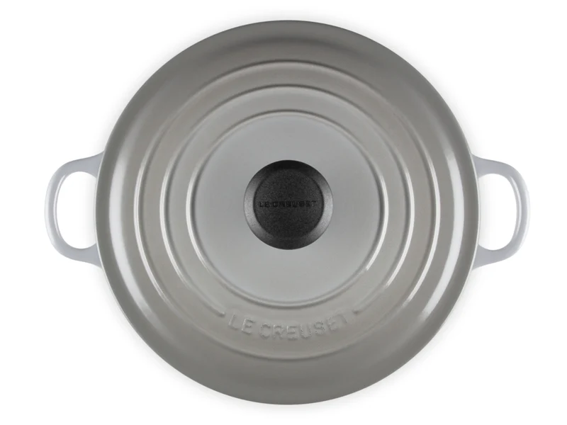 Le Creuset Bräter Tradition rund perlgrau 24cm