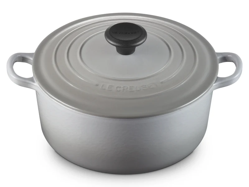 Le Creuset Bräter Tradition rund perlgrau 24cm
