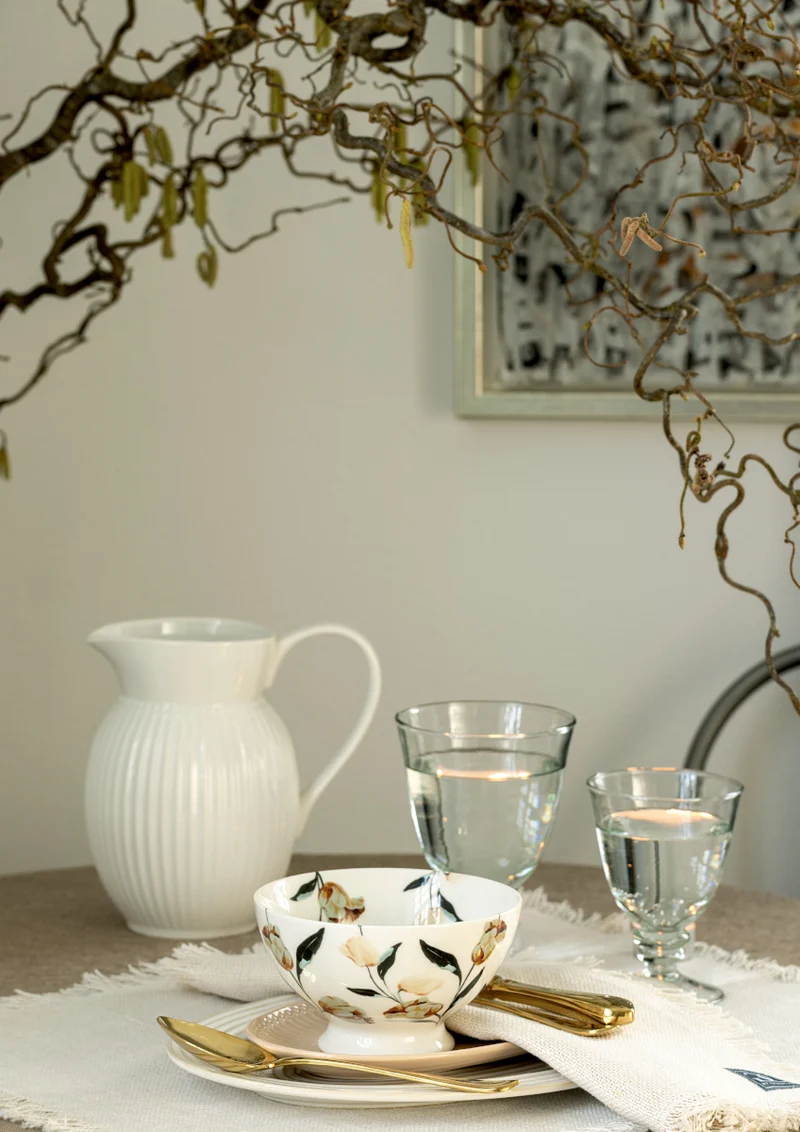 Greengate Eliana Suppenbowl white 0,5l