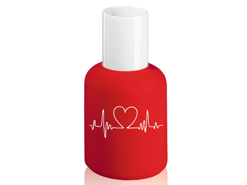 ASA beauty for you Vase Amore Mio rot 12,5cm
