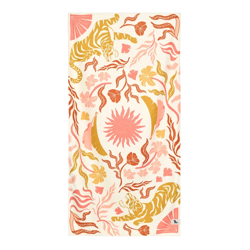 Dock & Bay Beach Towel L Tiger Palm 160x70cm