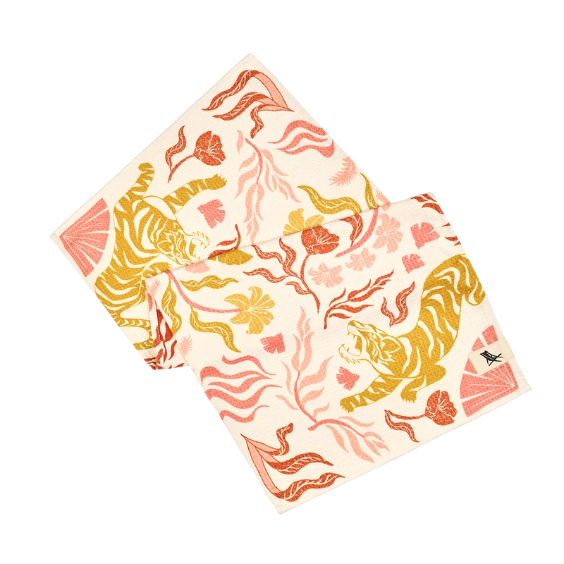 Dock & Bay Beach Towel L Tiger Palm 160x70cm