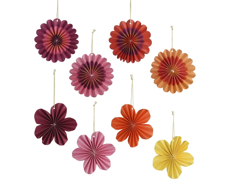 Blumenpapier 8-fach sortiert FSC 100% D 10,5cm