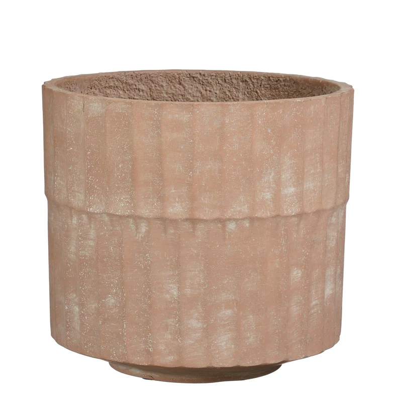 Apiro Topf rund rosa - H25,5xB27,5cm