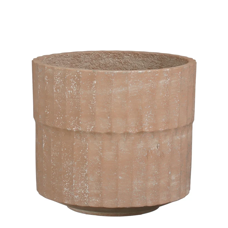 Apiro Topf rund rosa – H22xT24,5cm