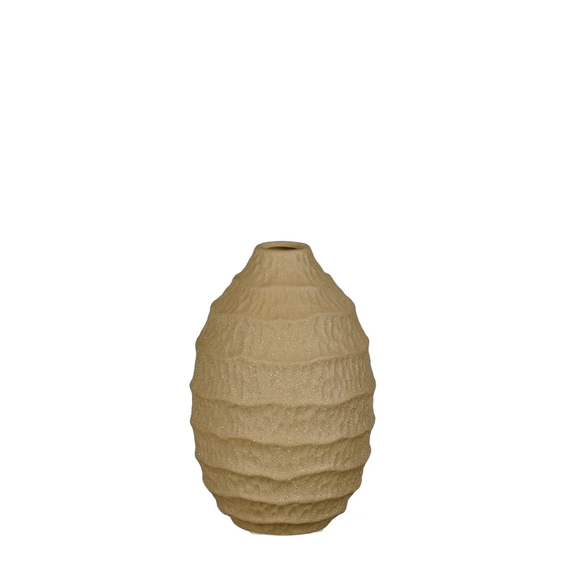 Agosta Vase Taupe - H22xT15cm
