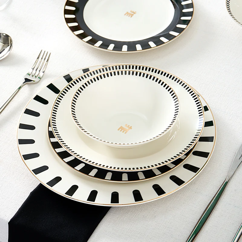 Karaca-Kollektion zum 50-jährigen Jubiläum Korea 24 Teil 6 Person Porzellan Dinner Set