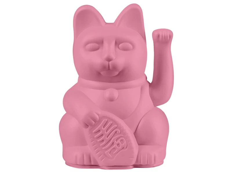 Donkey Products Lucky Cat Mini Winkekatze hot pink 10cm