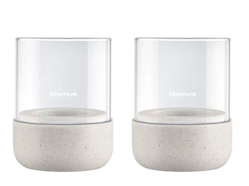 Blomus CALMA Windlicht moonbeam XS 2er Set