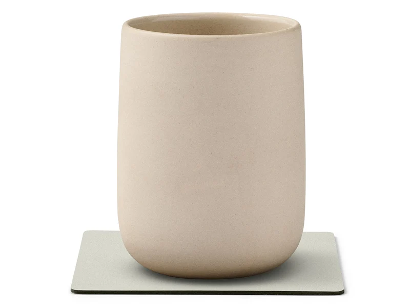 LIND DNA Nupo Untersetzer Square linen 10 x 10cm