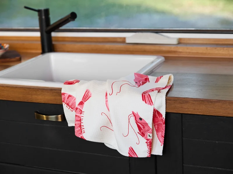 Dock & Bay Geschirrhandtuch M Shrimply the Best 75x45cm