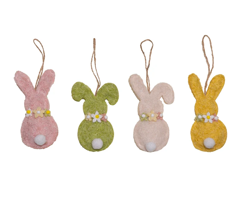 STOFFHASE 10X2CM 4 FARBEN ASSORTIERT