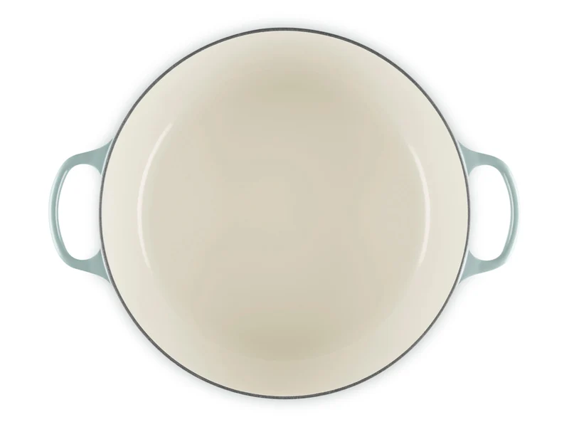 Le Creuset Bräter Signature rund sea salt 34cm