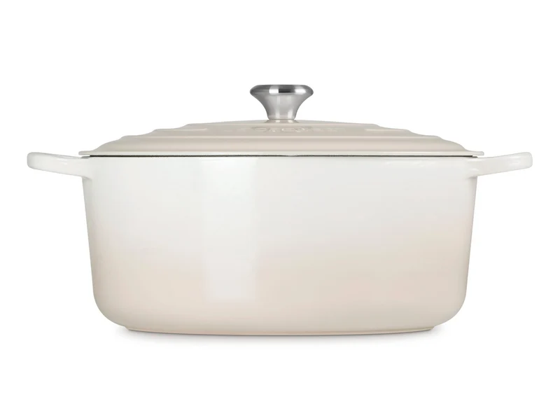Le Creuset Bräter Signature rund meringue 34cm