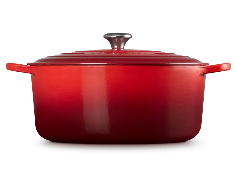Le Creuset Bräter Signature rund kirschrot 34cm