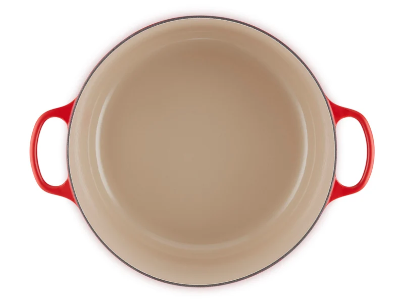Le Creuset Bräter Signature rund kirschrot 34cm