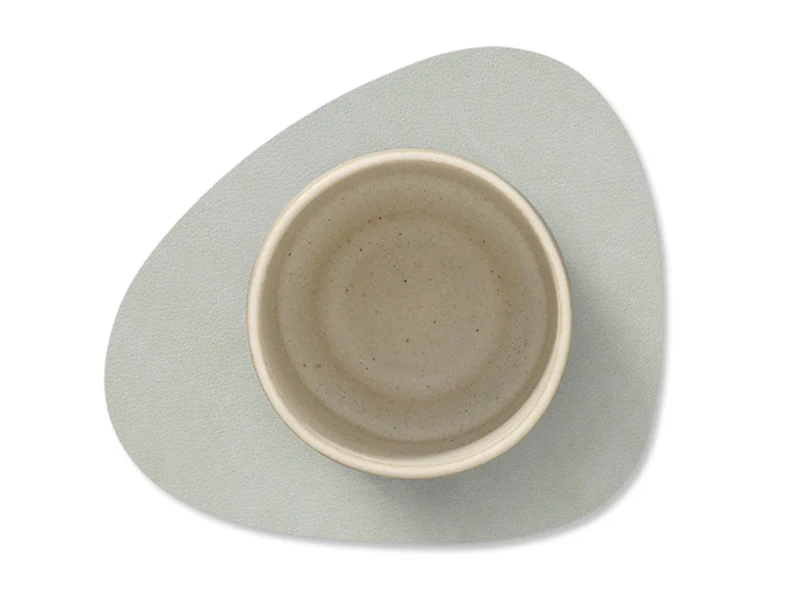 LIND DNA Nupo Untersetzer Curve metallic 11 x 13cm