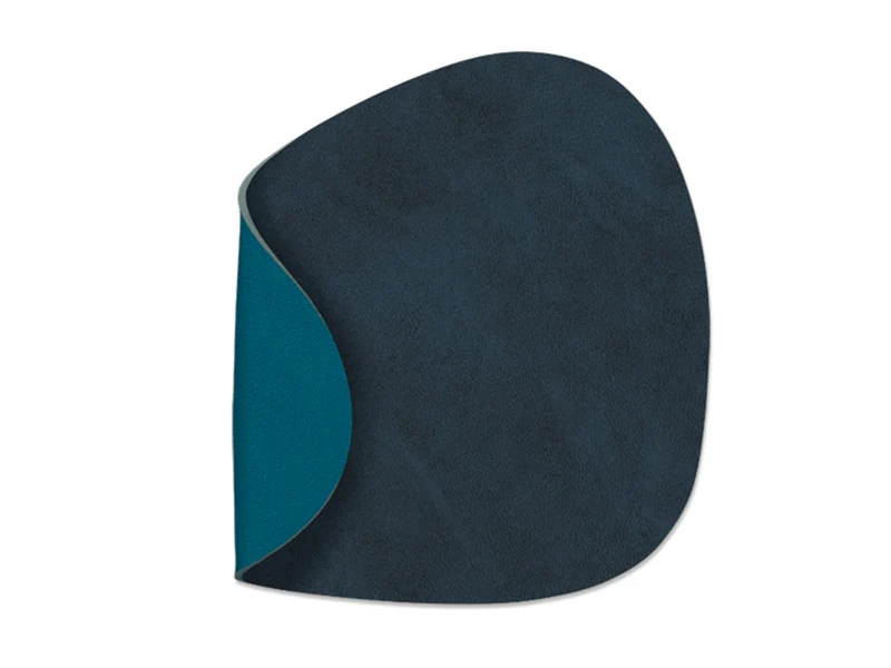 LIND DNA Nupo Untersetzer Curve Double midnight blue/petrol 11 x 13cm