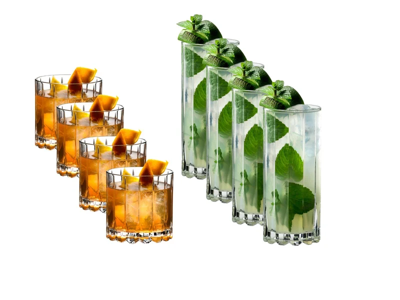 Riedel Drink Specific Glassware Rocks & Highball Set