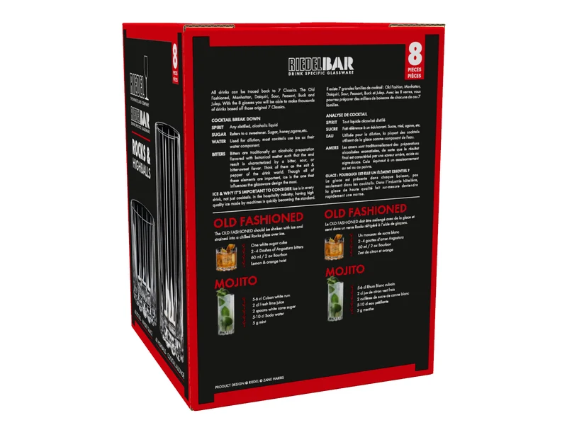 Riedel Drink Specific Glassware Rocks & Highball Set