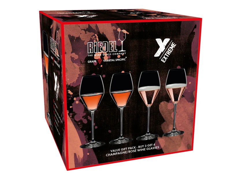 Riedel Extreme Rosé/Champagner 4er Set