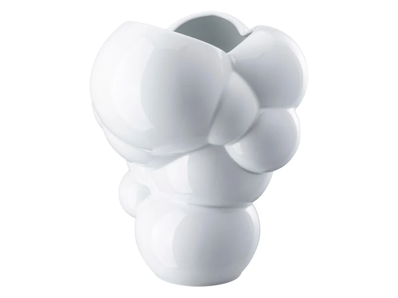 Rosenthal Skum Vase weiss 26 cm