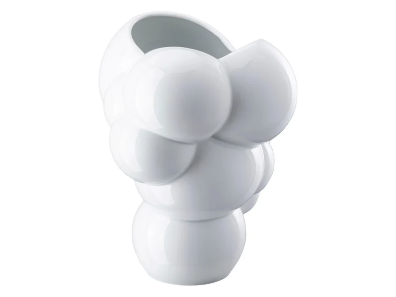 Rosenthal Skum Vase weiss 26 cm