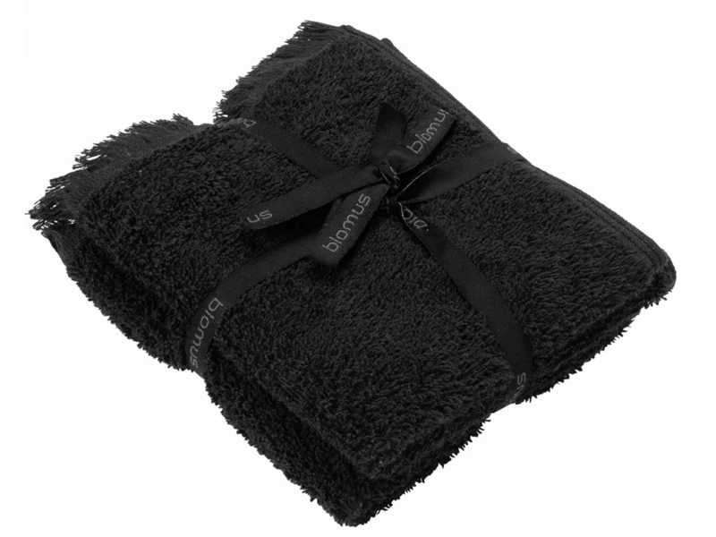 Blomus FRINO Gästehandtücher black 30 x 50 cm 2tlg